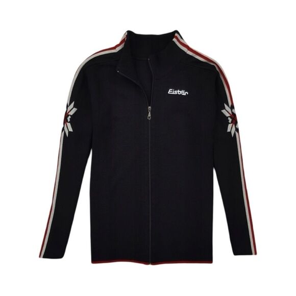 Eisbar Sport Other - SOLD Eisbar Men’s Wool Full Zip Black Sweater Jacket Size Large (52 EU)